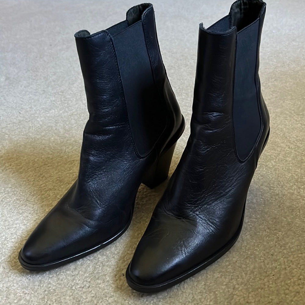 Black topshop boots